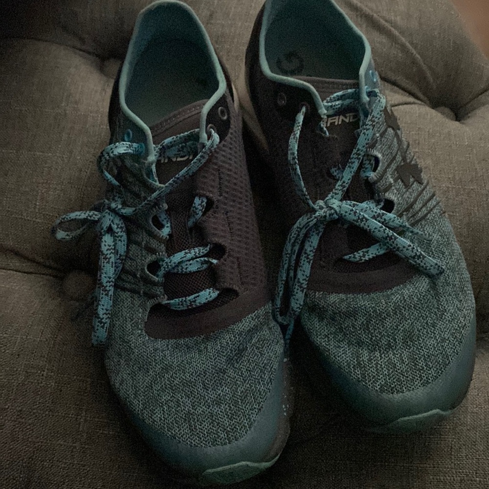 Under Armour tennis shoes (great arch support)